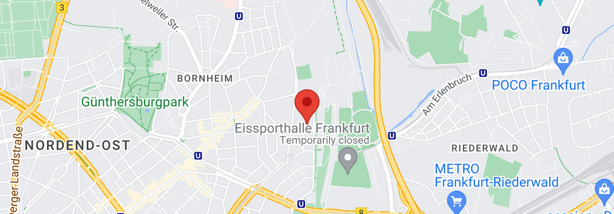 Google Maps Karte von dem Standort der Einrichtung