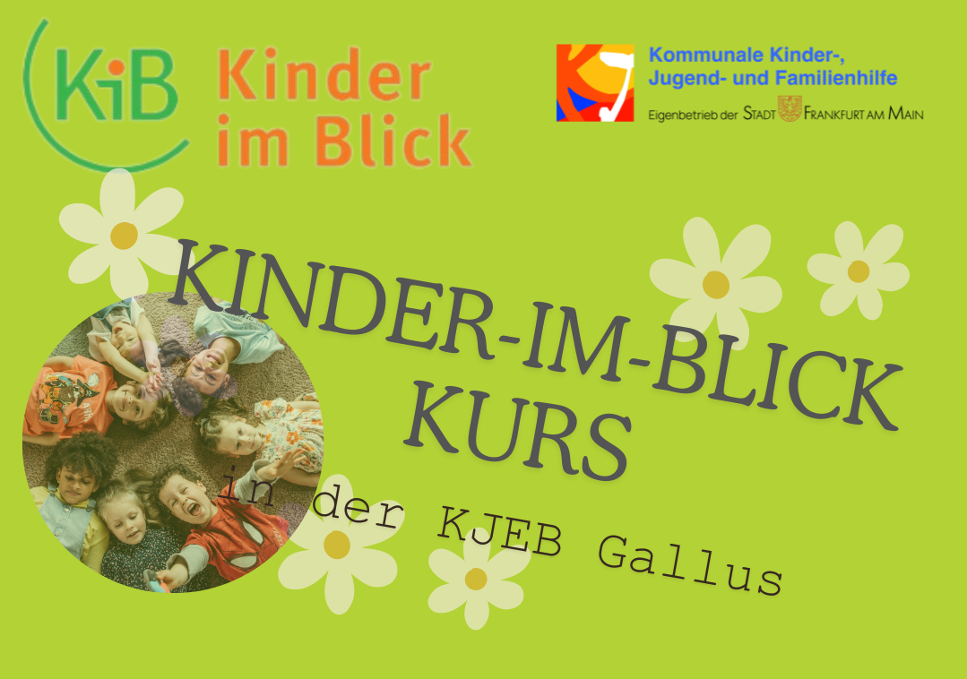 Kursankündigung "Kinder im Blick" 2025