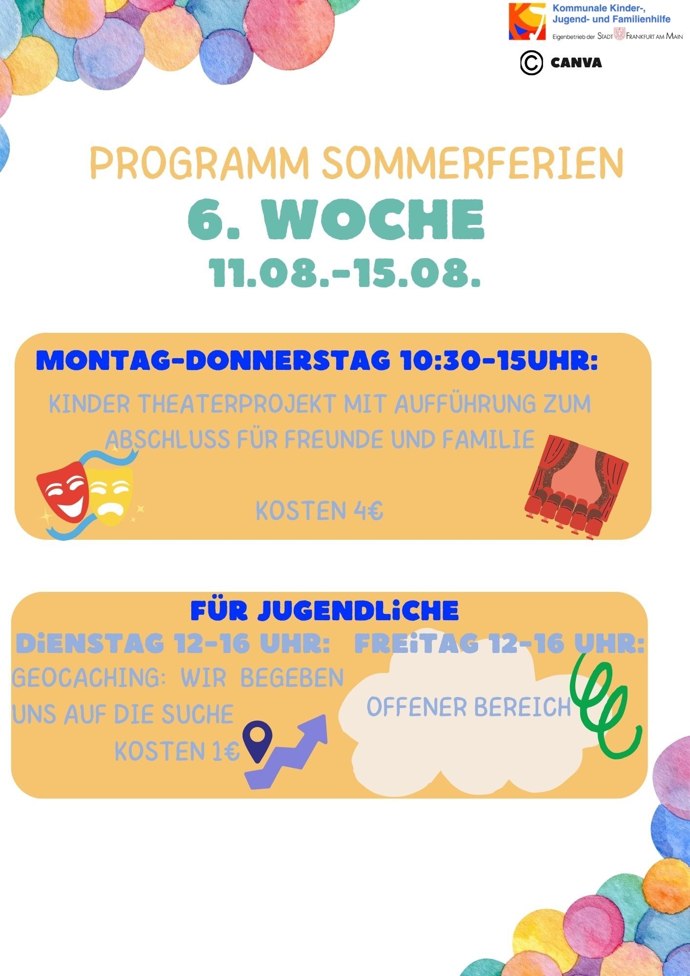 Sommerferien Woche 6