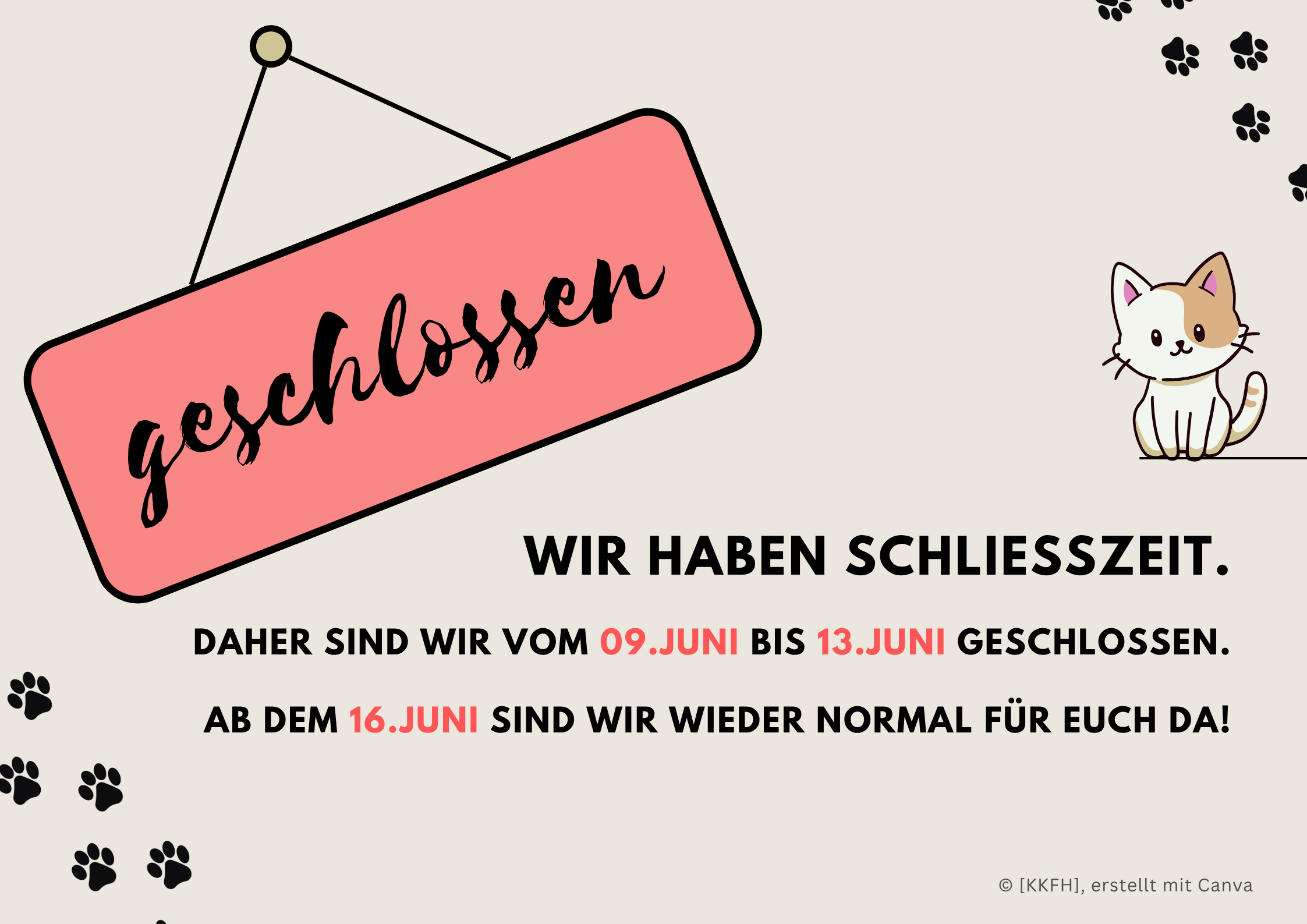 schließzeit