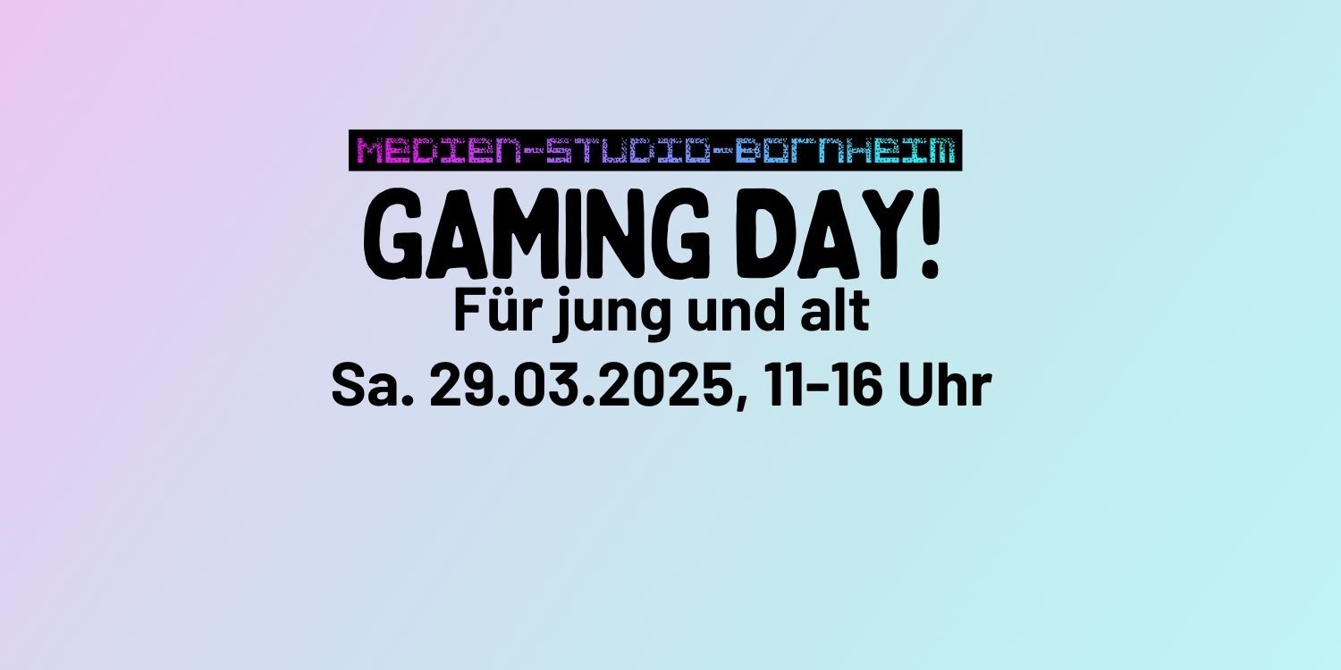 Gaming Day für Jung und Alt