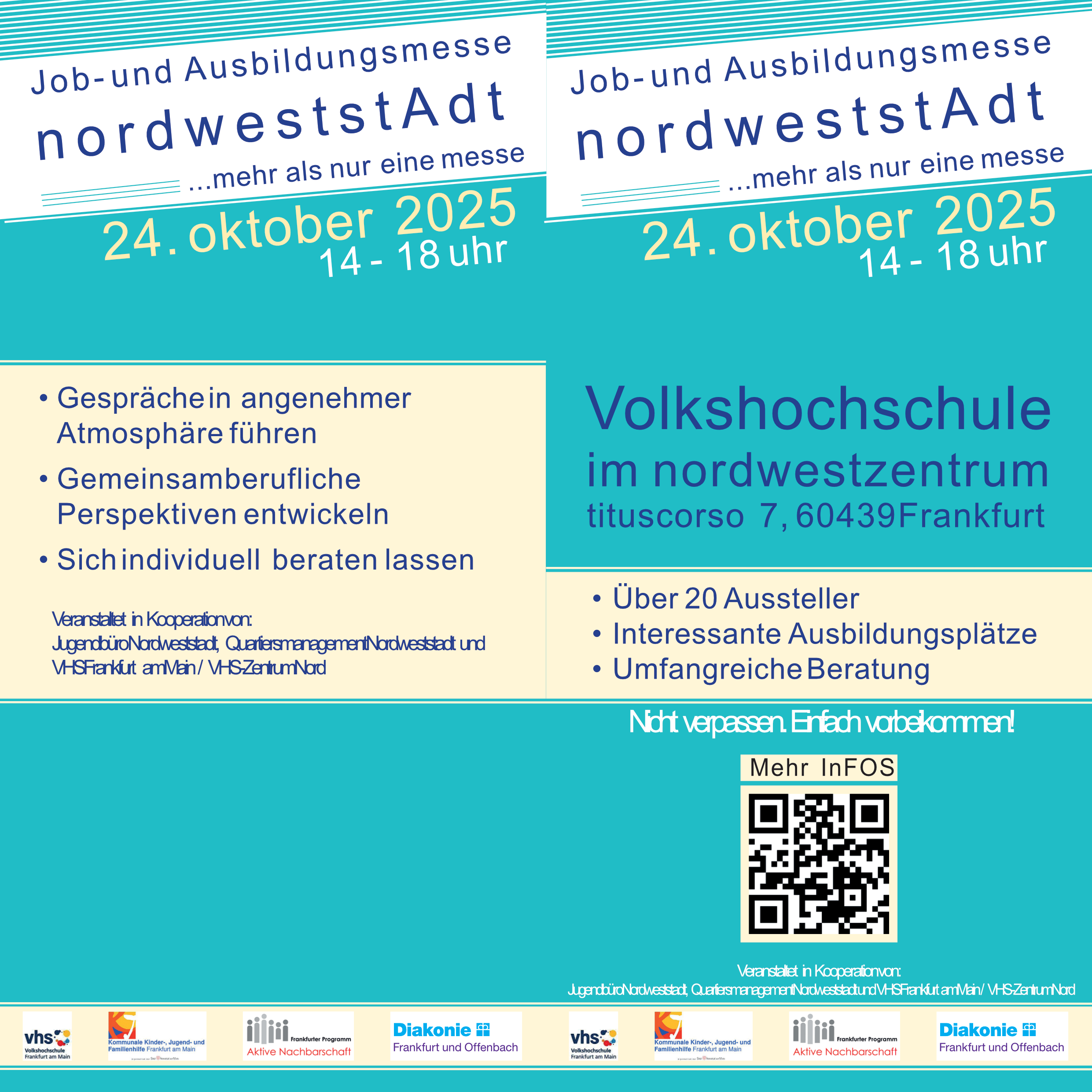 Plakat Ausbildungsmesse