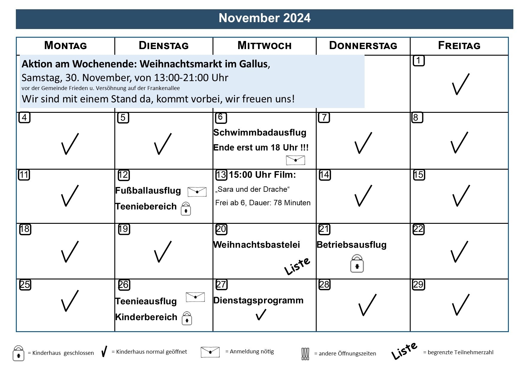 Programm November