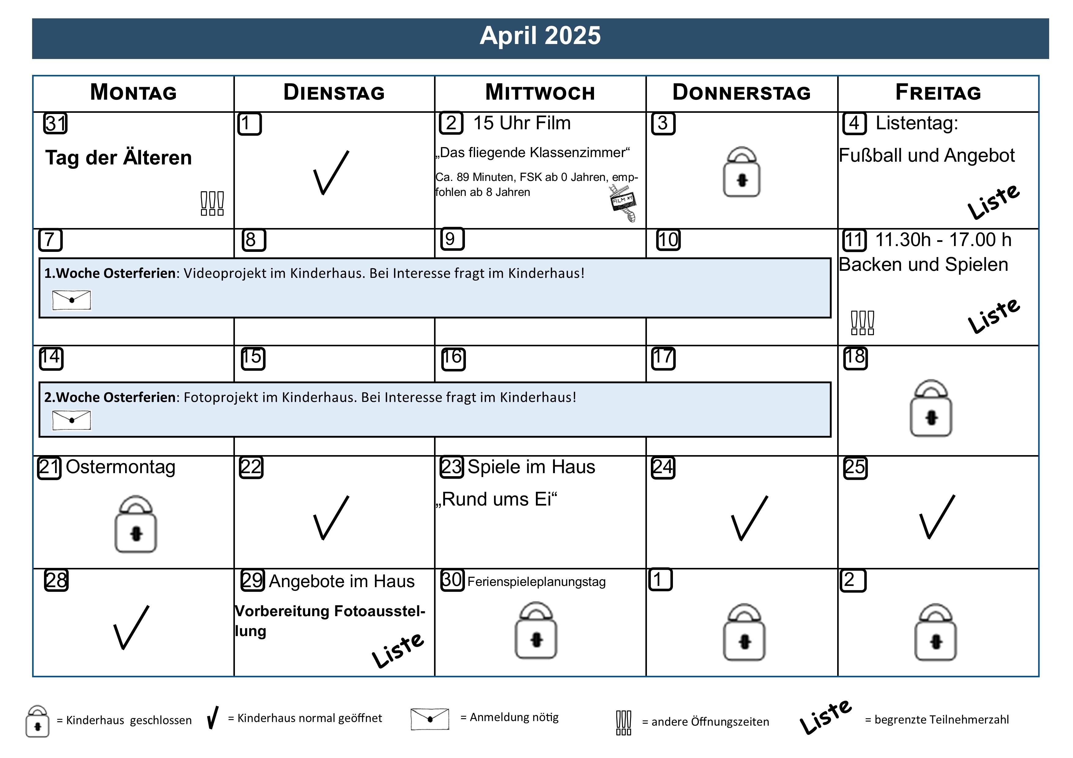 Programm April