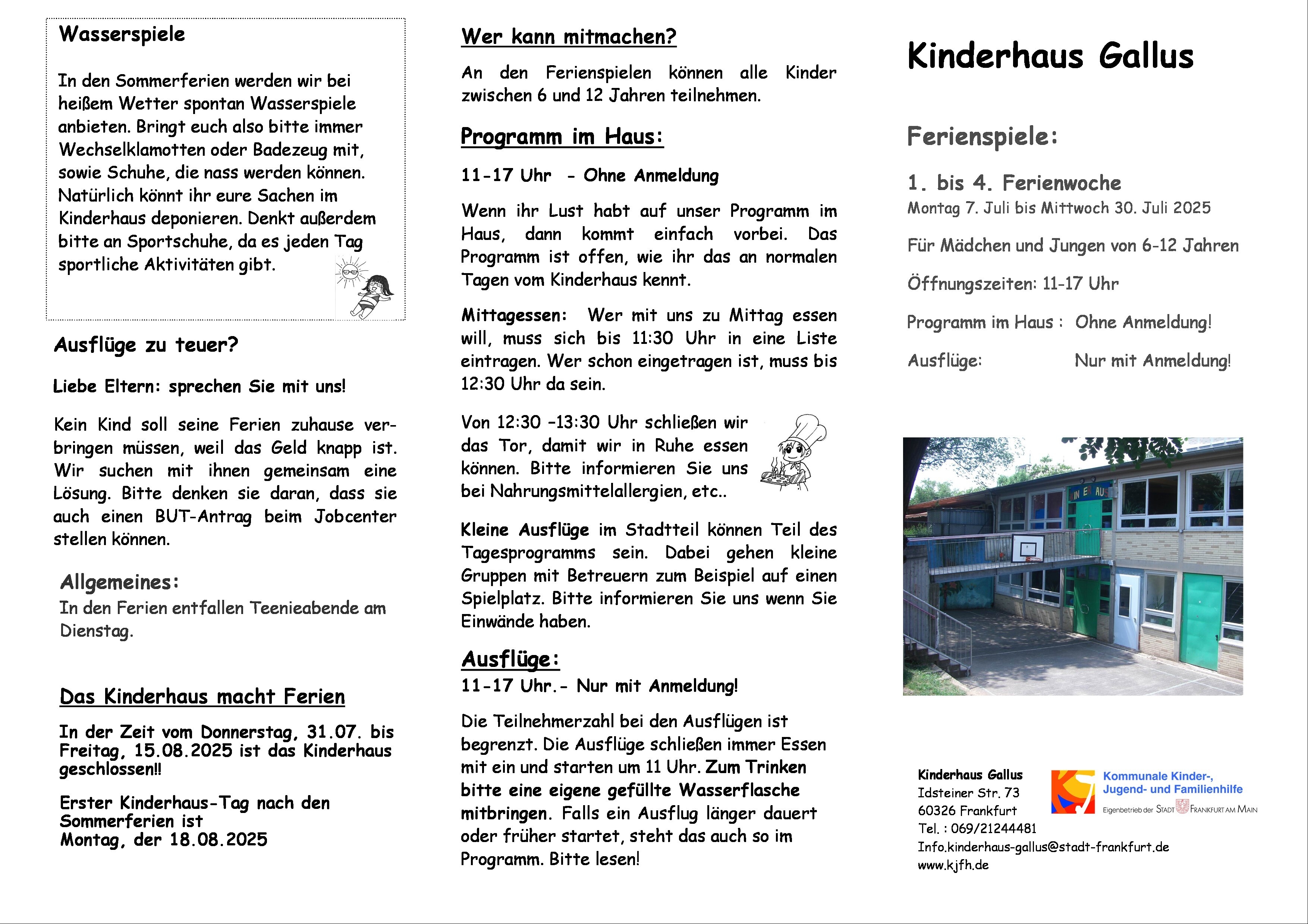 Ferienspiele