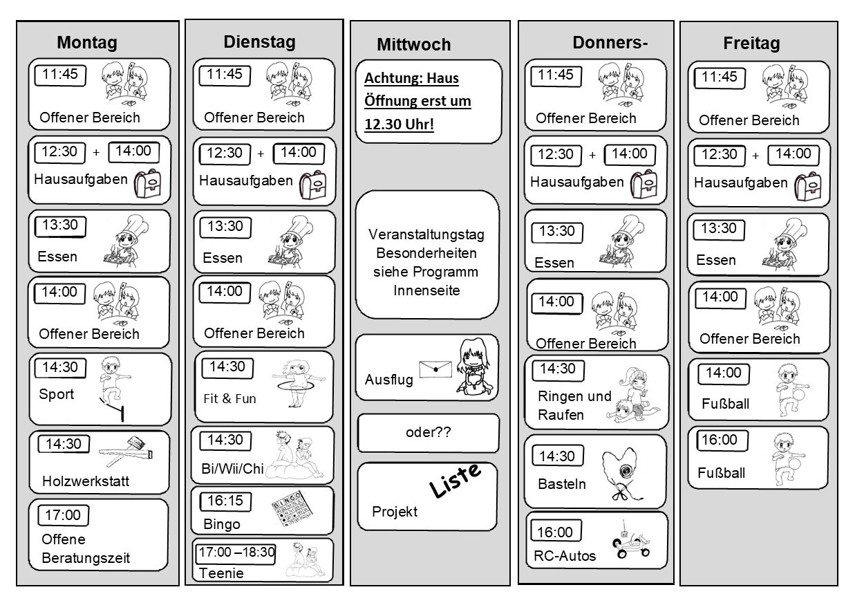 Wochenprogramm